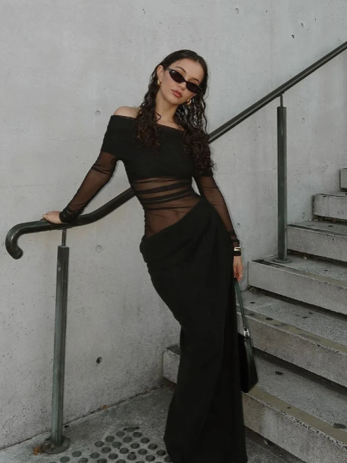 Robe Longue “Éclat d’Été”