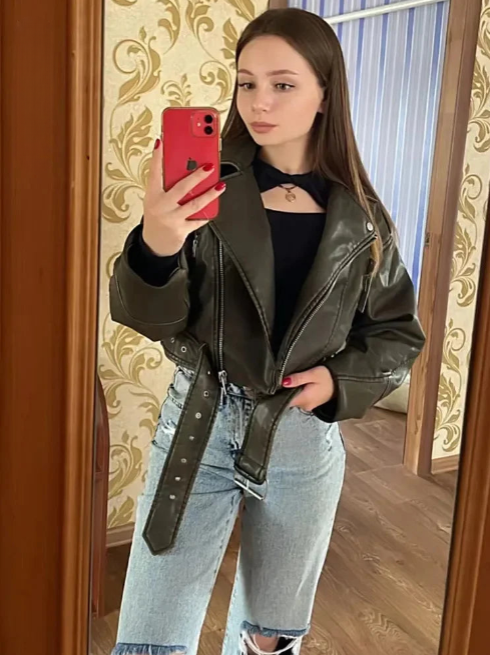 Veste Zippée Femme à Manches Longues