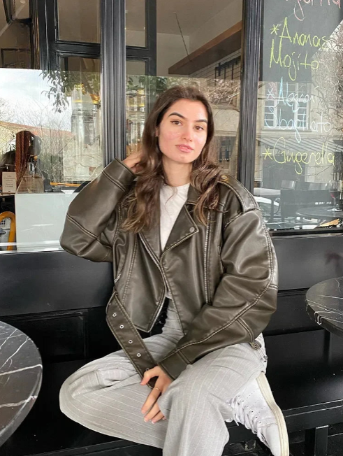 Veste Zippée Femme à Manches Longues