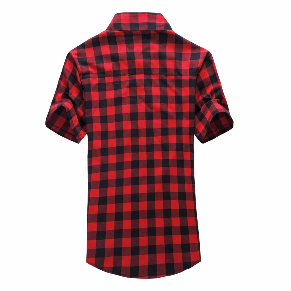 Chemise à carreaux