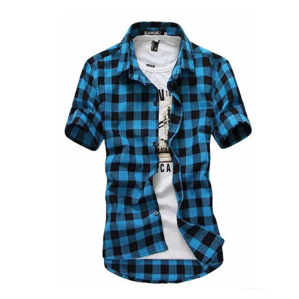 Chemise à carreaux