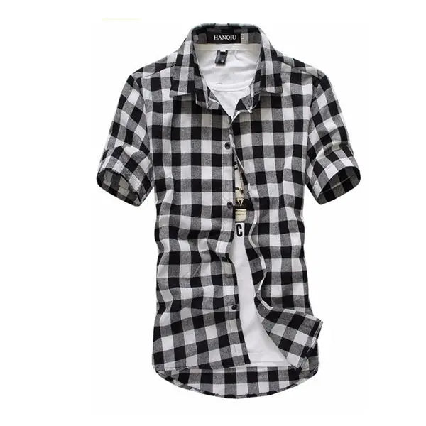 Chemise à carreaux