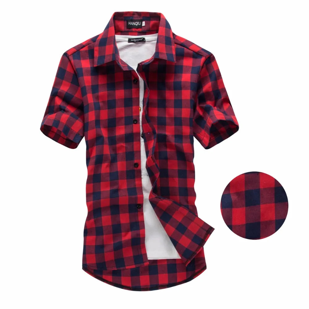 Chemise à carreaux
