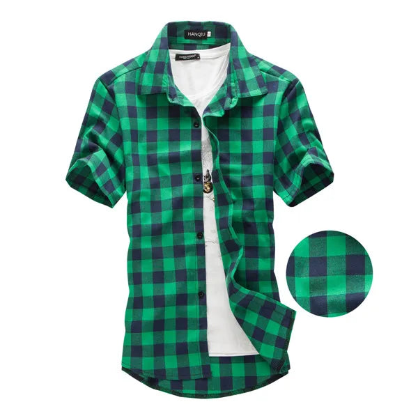 Chemise à carreaux