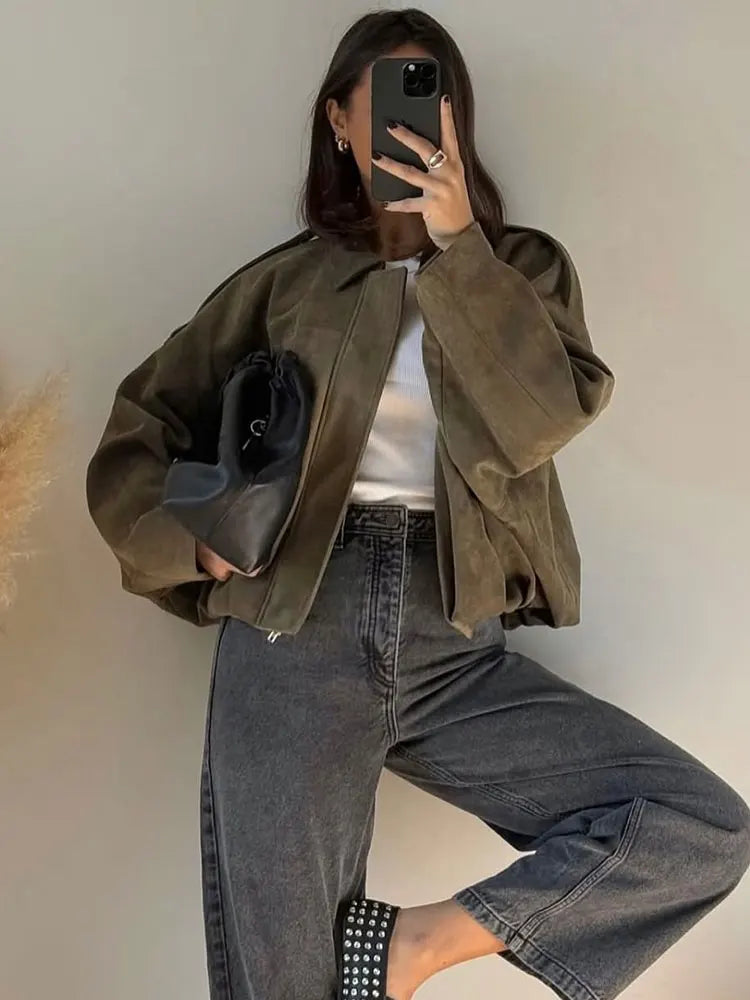 Veste Vintage à Poches