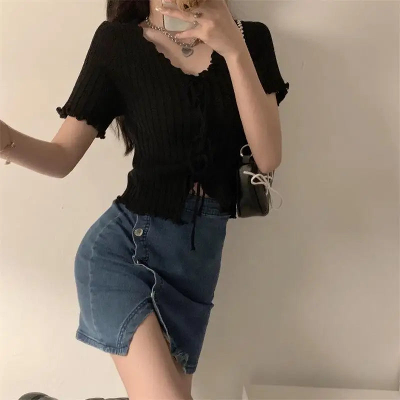 Haut Femme Col V Bohème