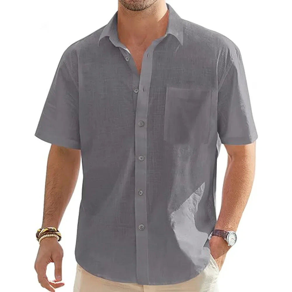 Chemise Eté en lin mélangé