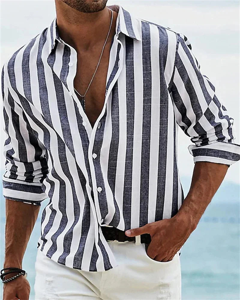 Chemise à rayures