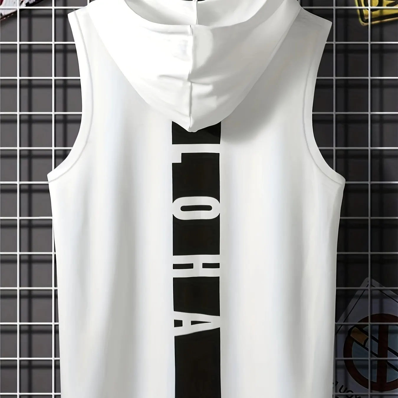 Hoodie Sans Manches Style Streetwear