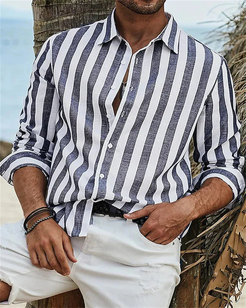 Chemise à rayures