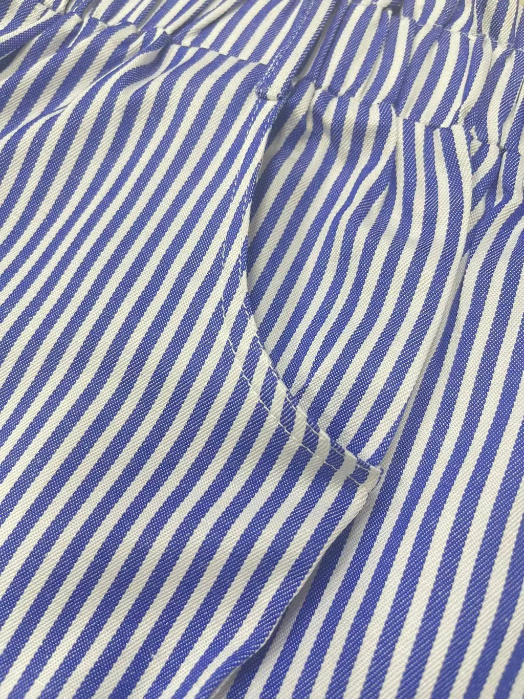 Short rayé casual