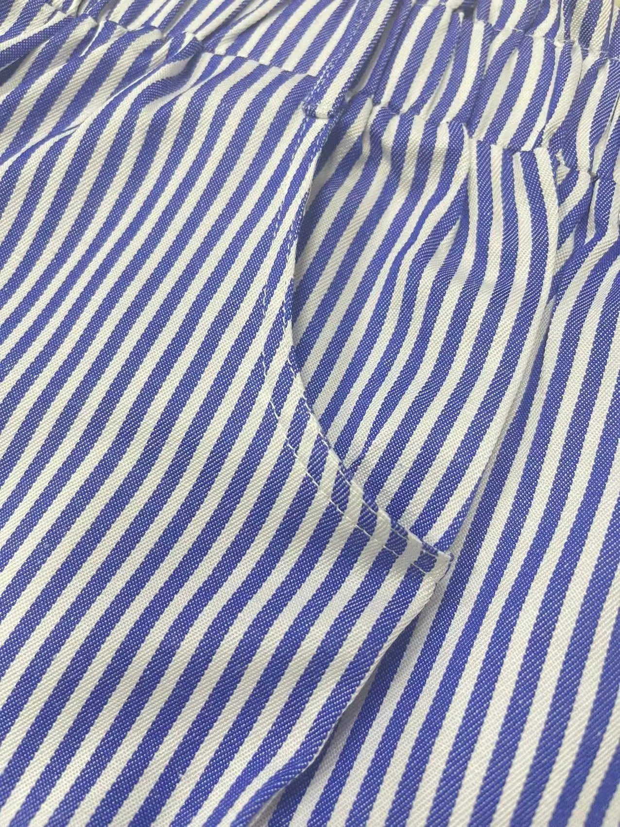 Short rayé casual