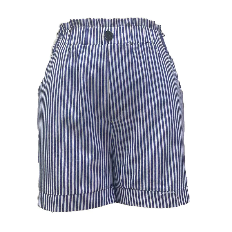 Short rayé casual
