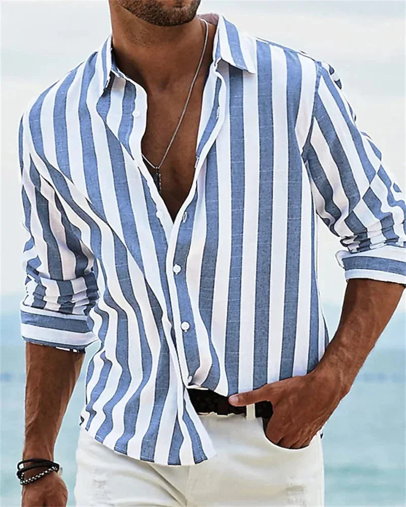 Chemise à rayures