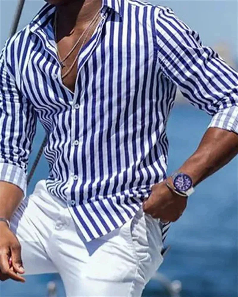 Chemise à rayures