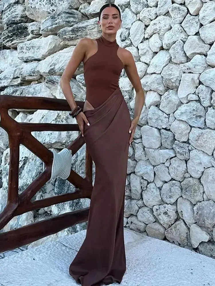 Robe Longue Sculptante