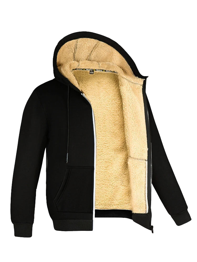 Blouson Zippé Doublé Polaire