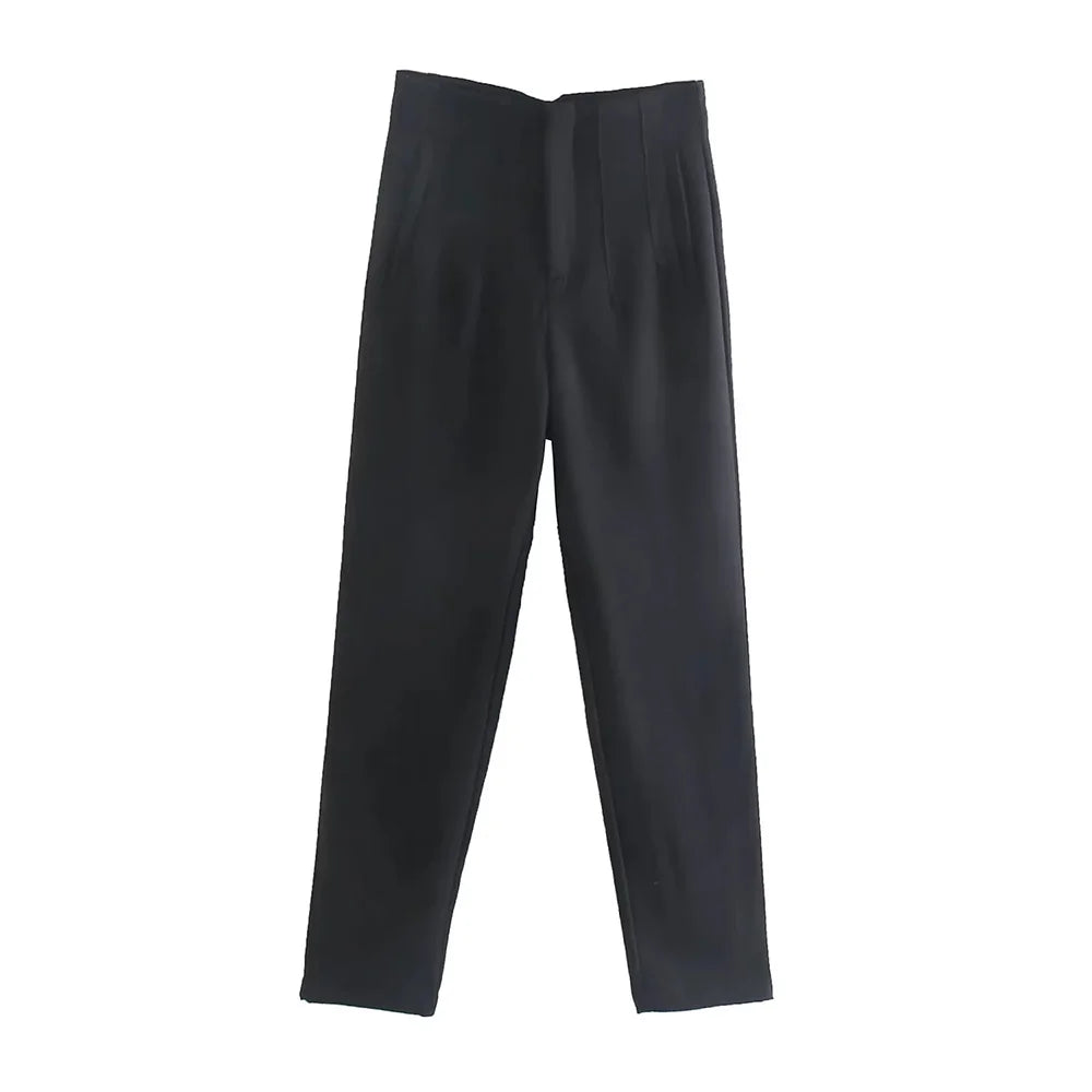 Pantalon Femme Taille Haute