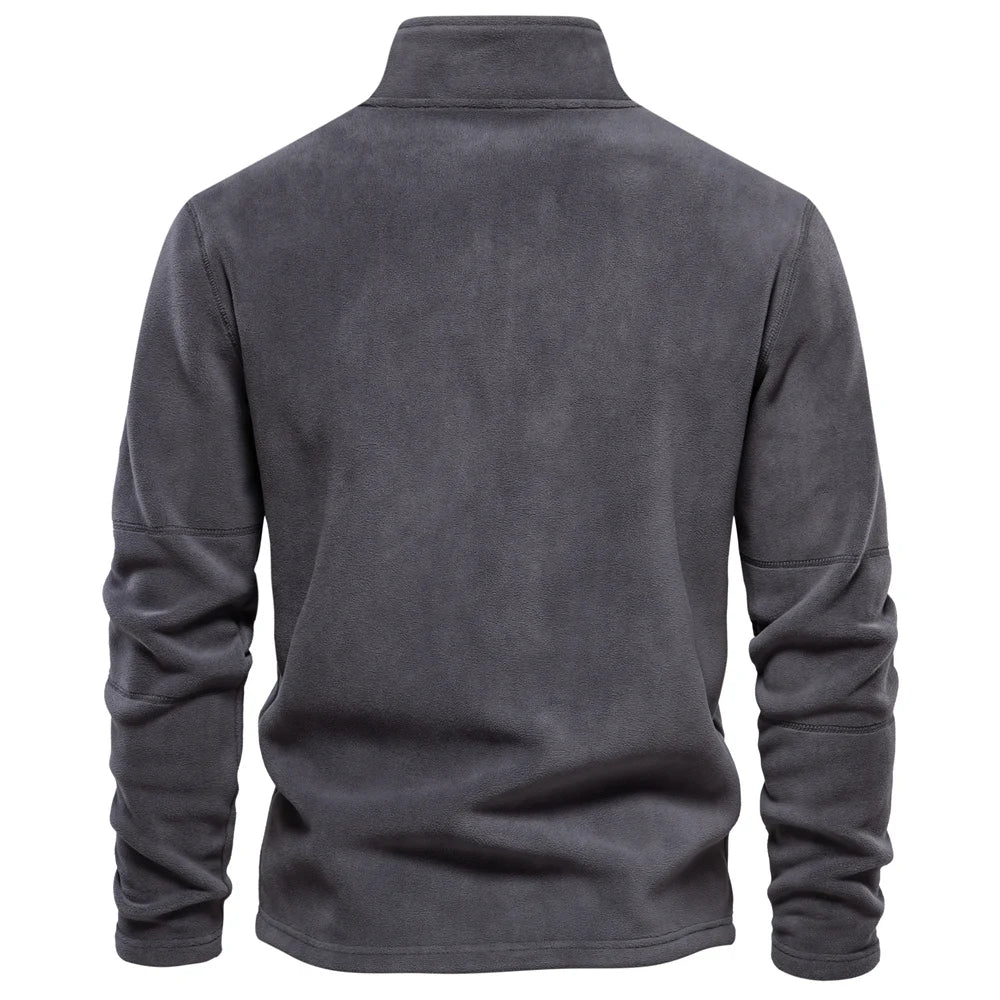 Sweat à col rabattu homme