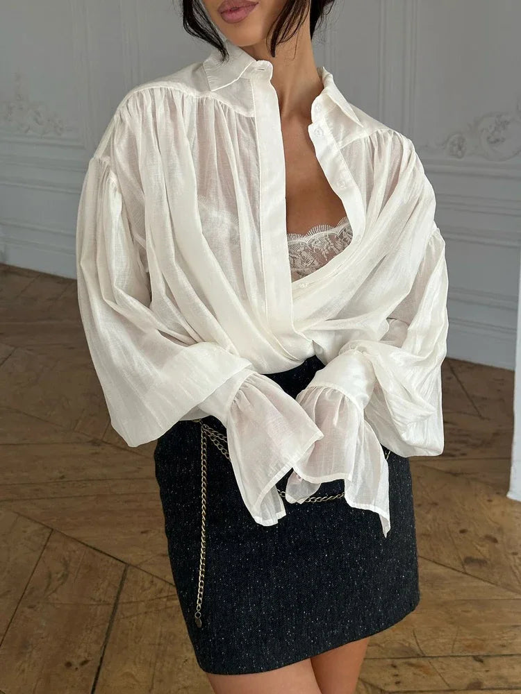 Chemise Longue Élégante