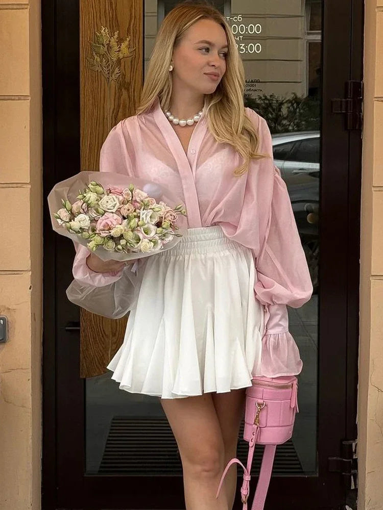Chemise Longue Élégante