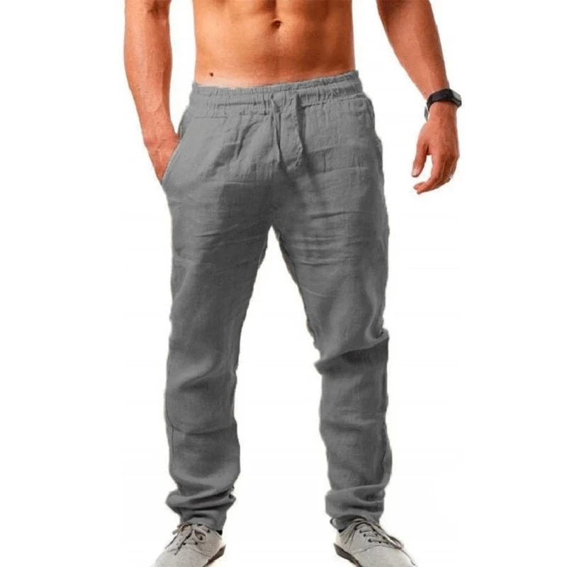 Pantalon Lin Mélangé