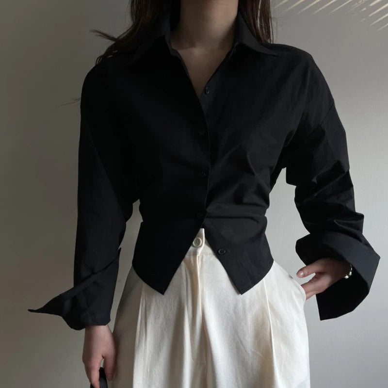 Chemise Élégante à Lacets
