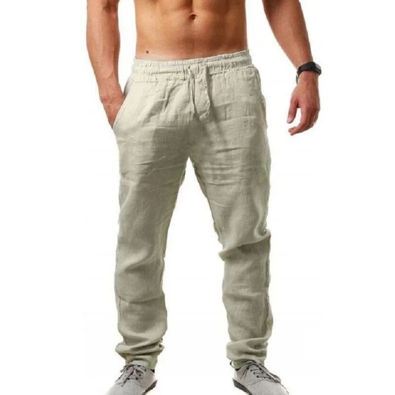 Pantalon Lin Mélangé