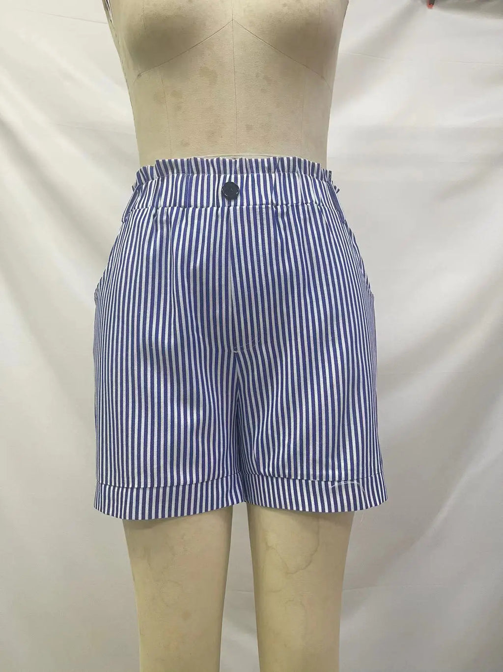 Short rayé casual