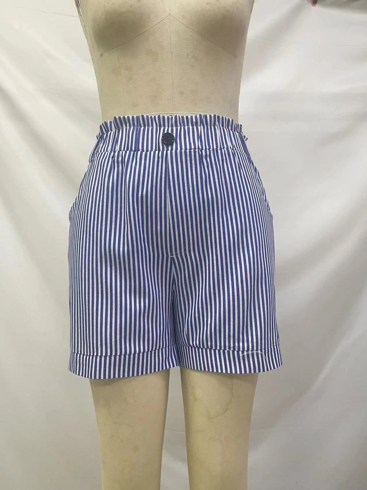Short rayé casual