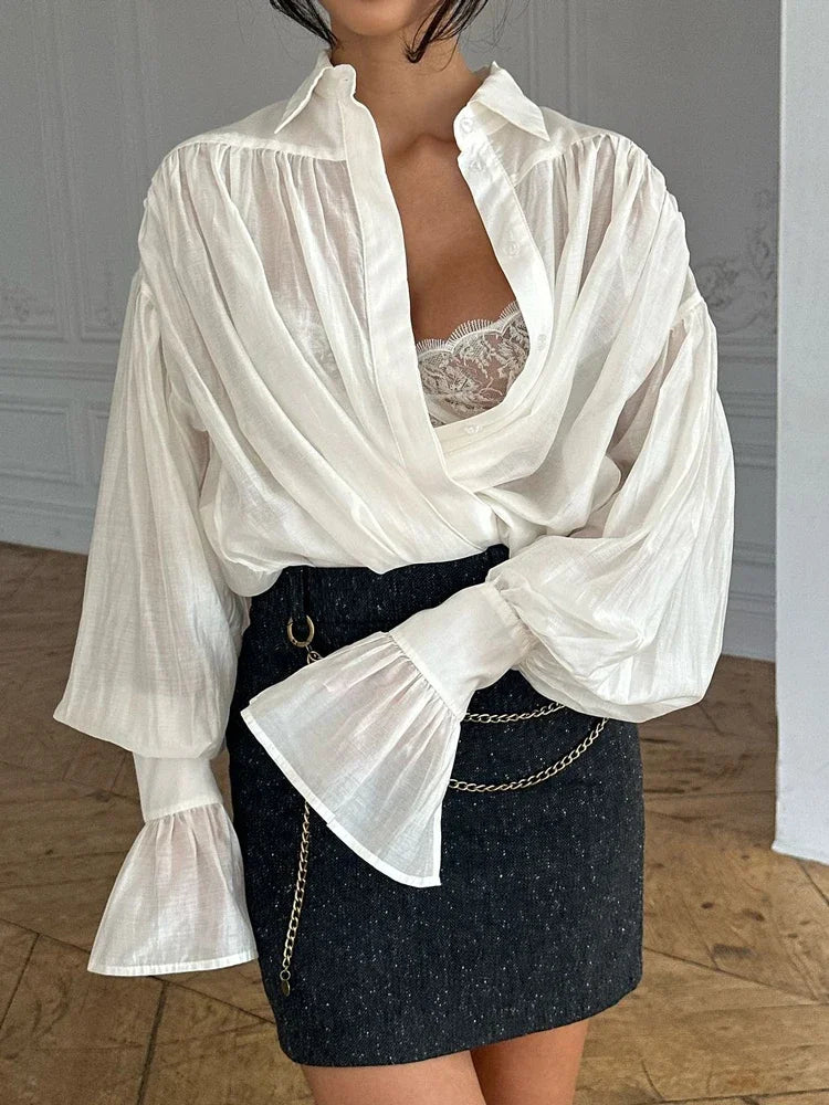 Chemise Longue Élégante