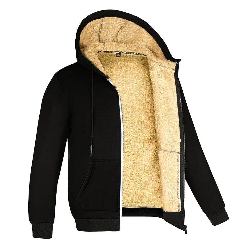 Blouson Zippé Doublé Polaire